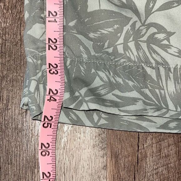 C & C California Womens Tropical Palm Trees Print Wide-Leg Lyocell Pants Medium - Picture 10 of 10